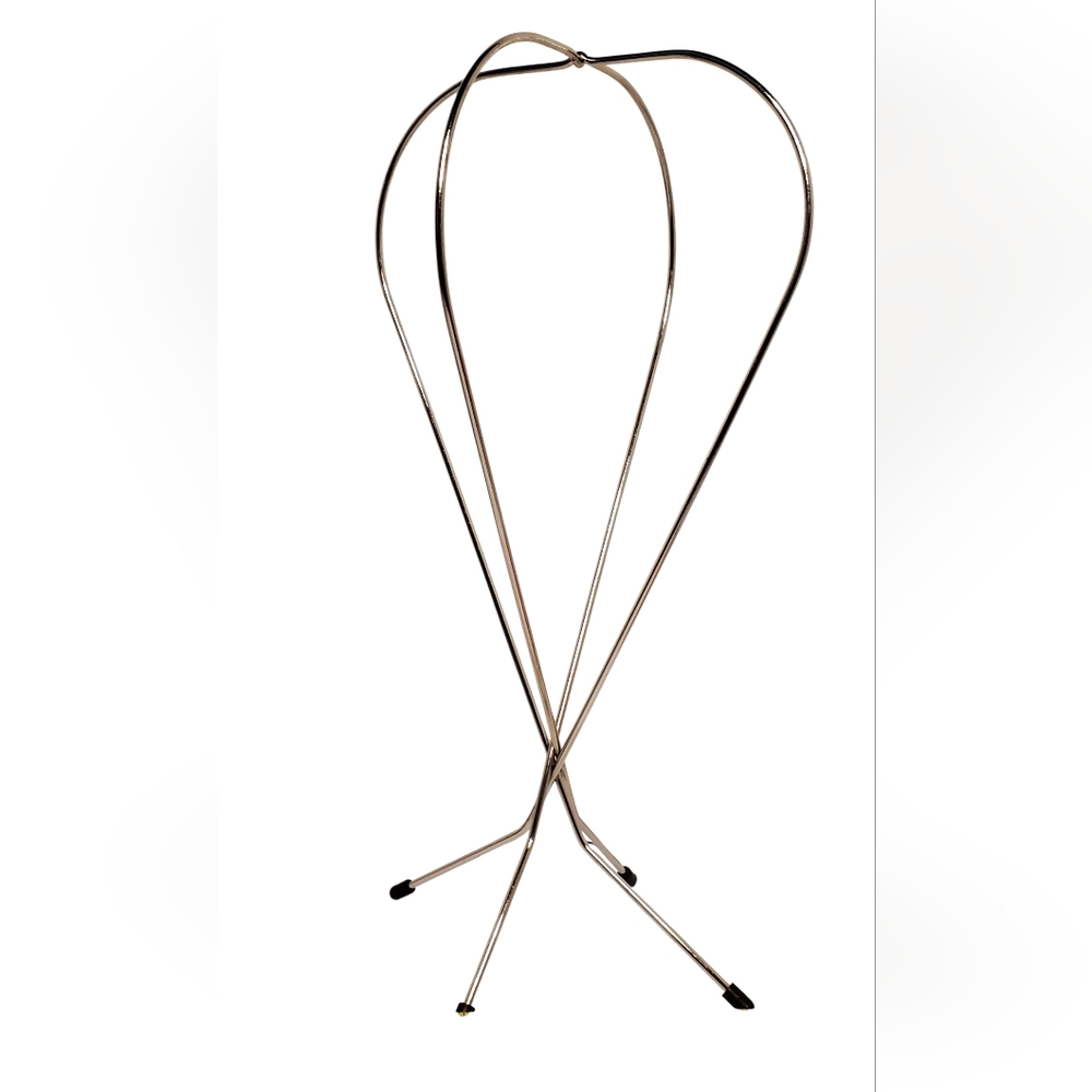 Wig Hat Metal Stand Display Storage Collapsible Lightweight Great for Travel